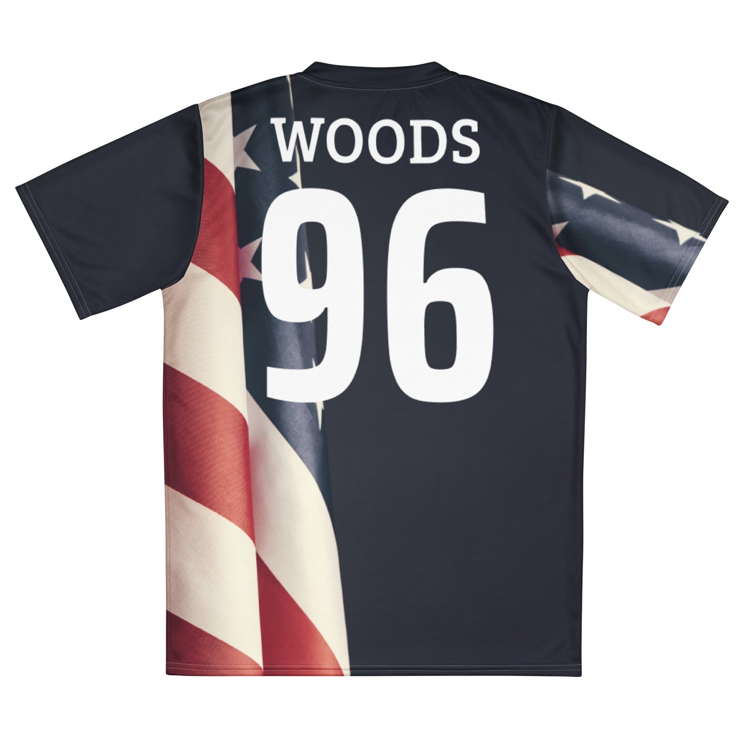 Unisex Golf Jersey – Tiger Woods #96 (Back Number Only)