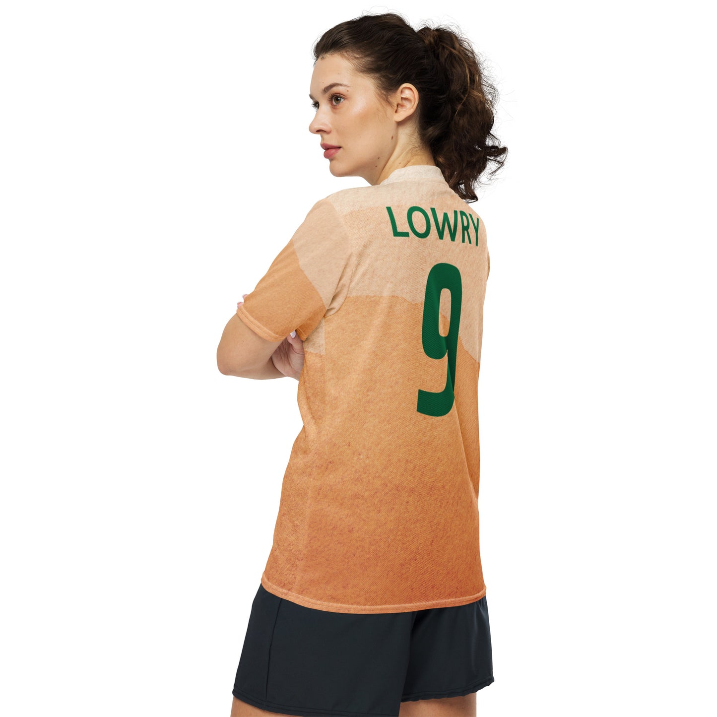 Unisex Golf Jersey – Shane Lowry #9 – Flag of Ireland (Back Number Only)