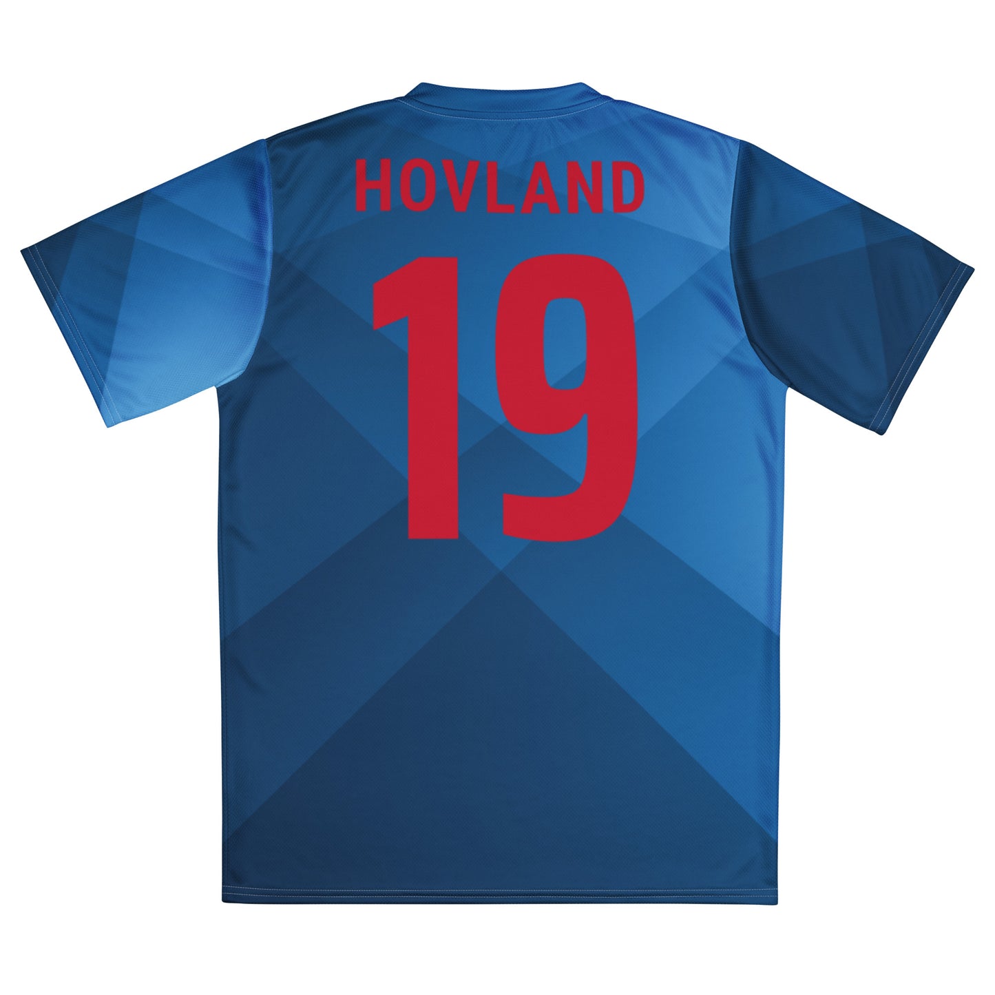 Unisex Golf Jersey – Viktor Hovland #19 – Flag of Norway (Back Number Only)