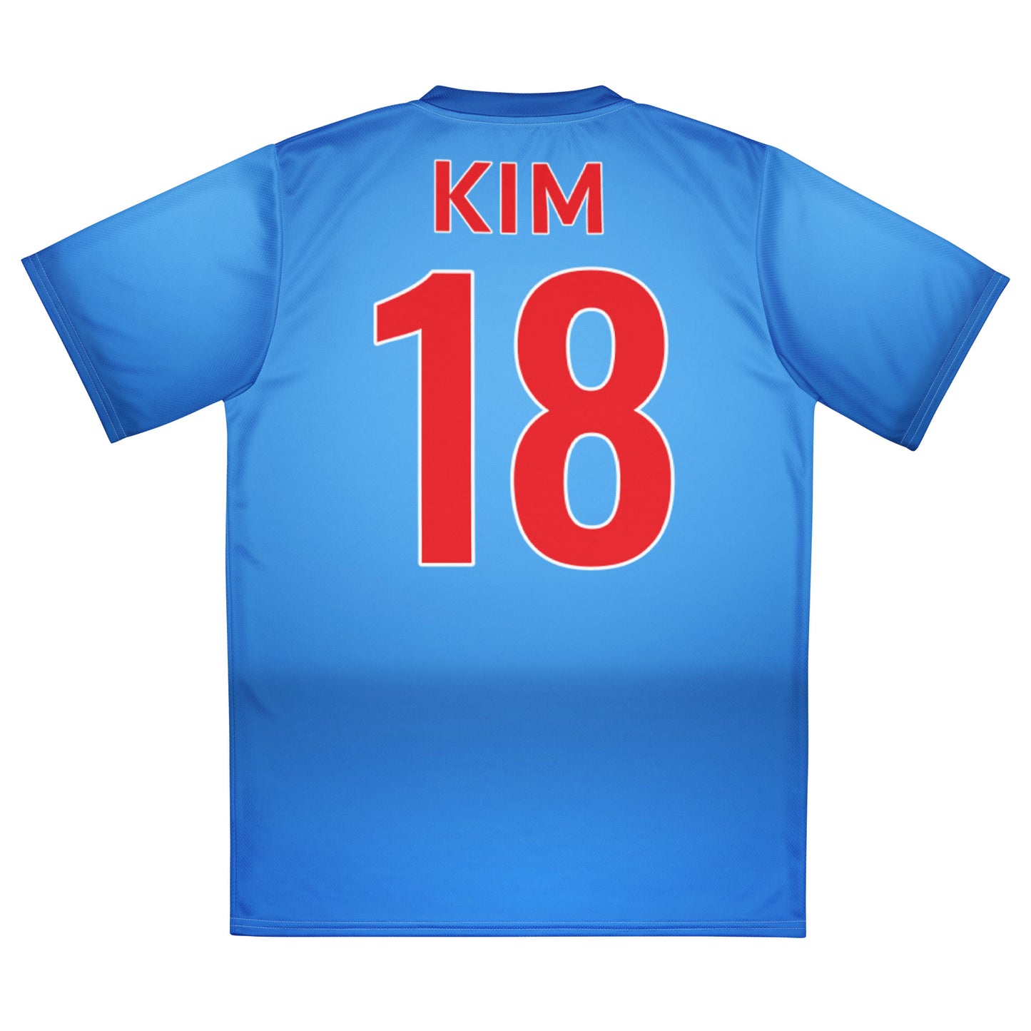 Unisex Golf Jersey – Tom Kim #18 – Flag of South Korea (Back Number Only) – White Outline