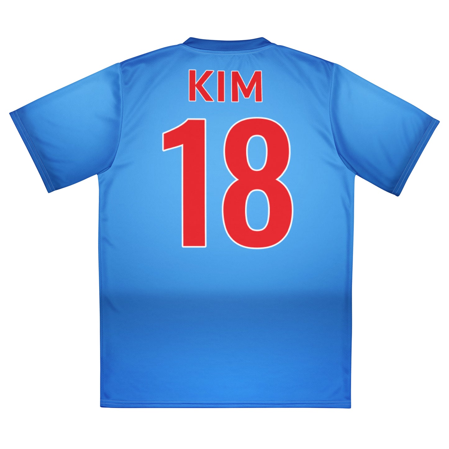 Unisex Golf Jersey – Tom Kim #18 – Flag of South Korea (Back Number Only) – White Outline