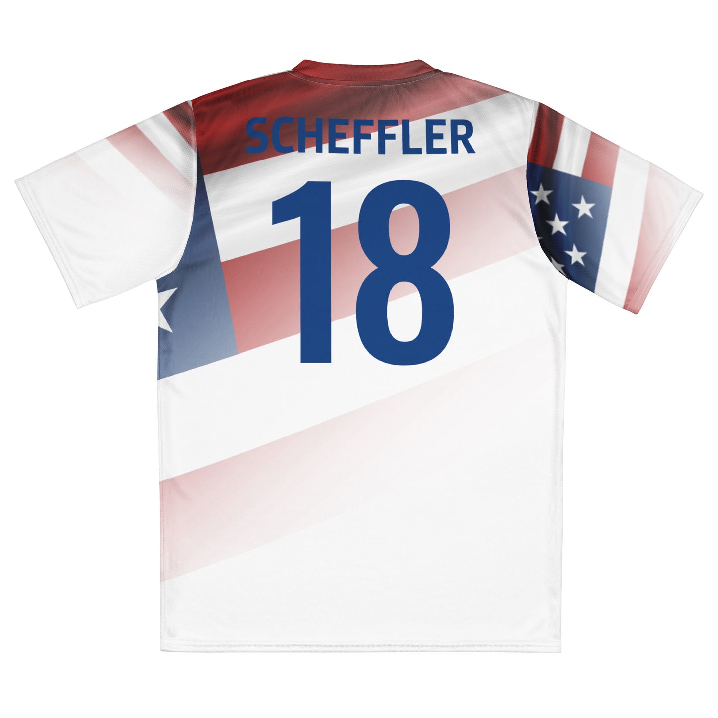 Unisex Golf Jersey – Scottie Scheffler #18 (Back Number Only) – Smaller Number