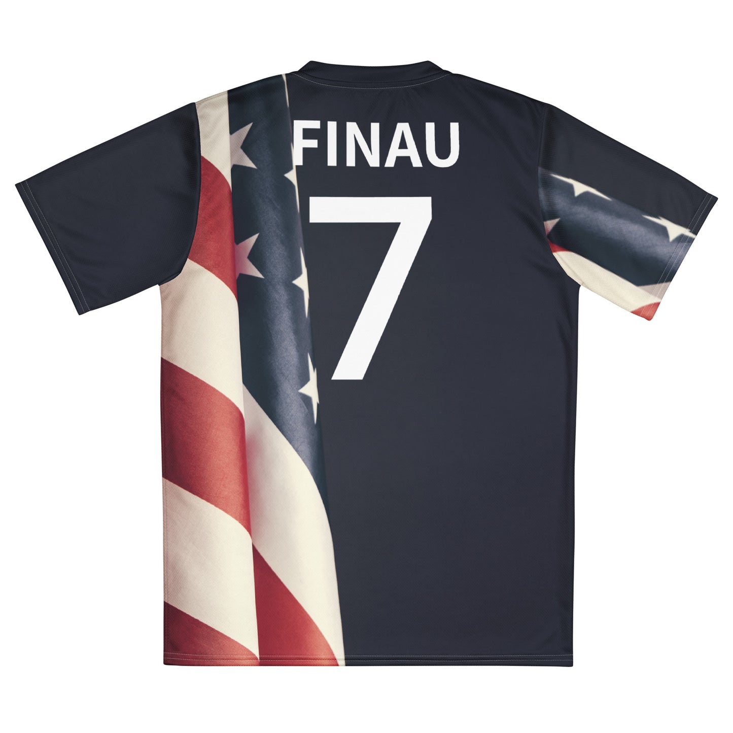 Unisex Golf Jersey – Tony Finau #7 (Back Number Only) – Smaller Number