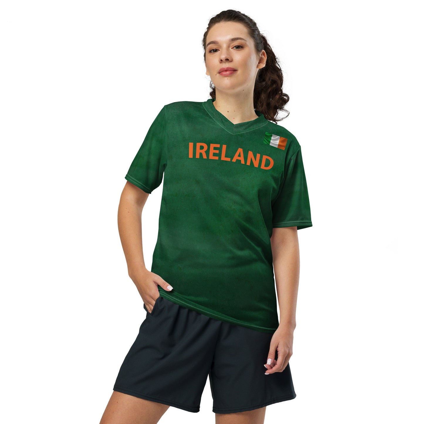 Unisex Golf Jersey – Shane Lowry #9 – Flag of Ireland (Back Number Only)