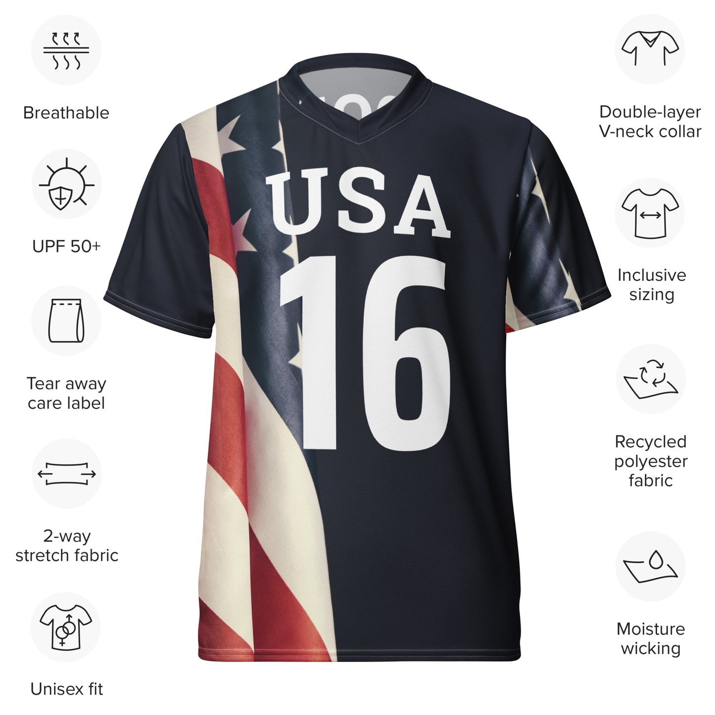 Unisex Golf Jersey – Taylor Moore #16