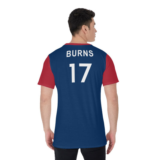 Men's Customized Golf Jersey - Sam Burns #17