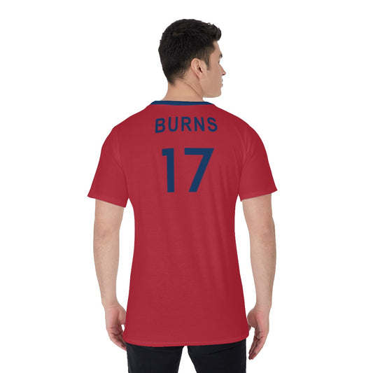 Men's Customized Golf Jersey - Sam Burns #17