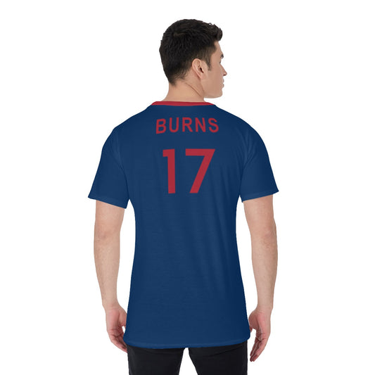 Men's Customized Golf Jersey - Sam Burns #17