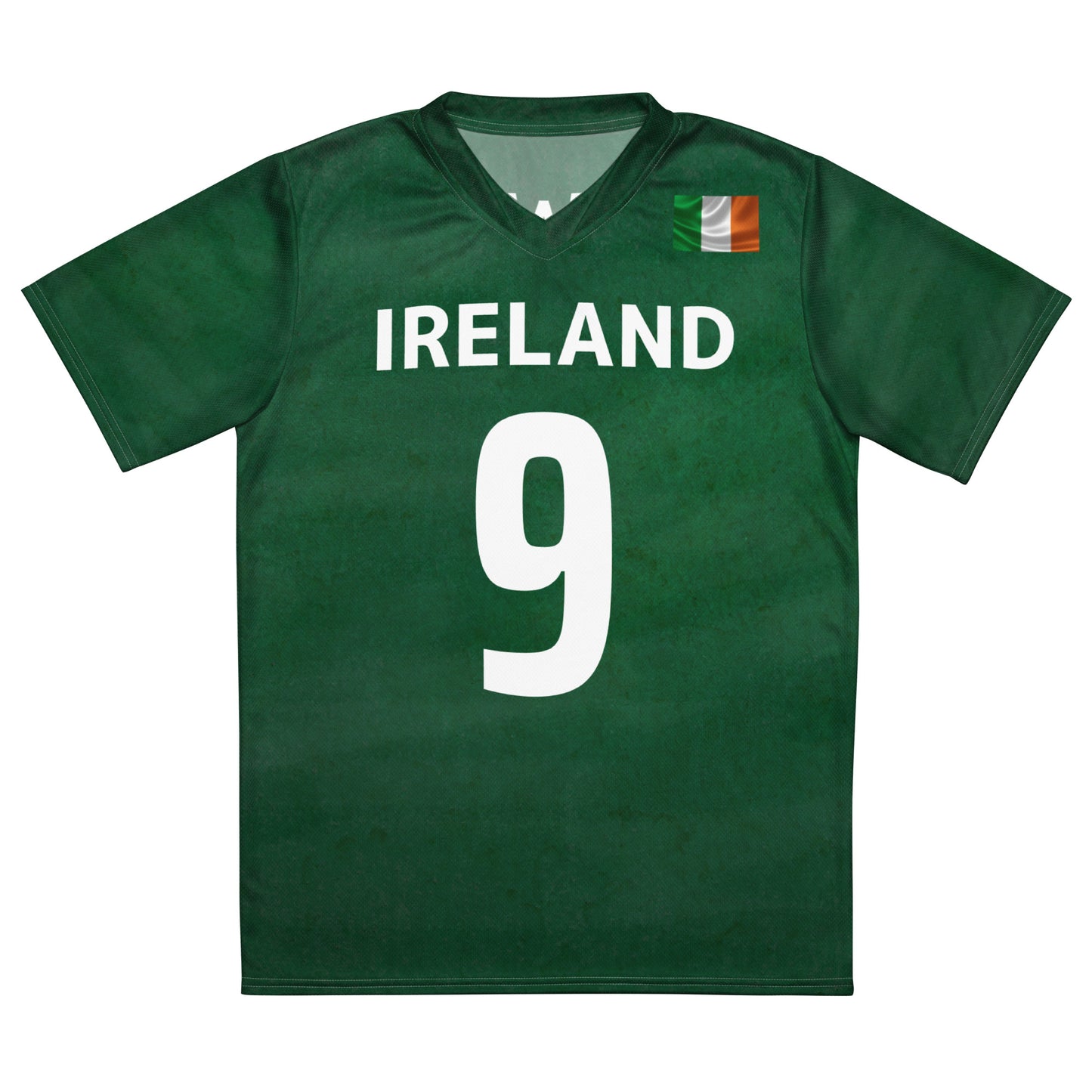 Unisex Golf Jersey – Shane Lowry #9  - Flag of Ireland