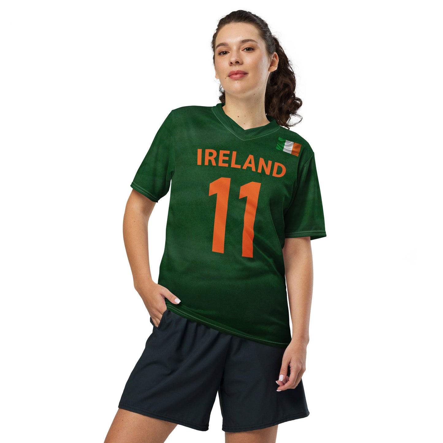 Unisex Golf Jersey – Seamus Power #11  - Flag of Ireland