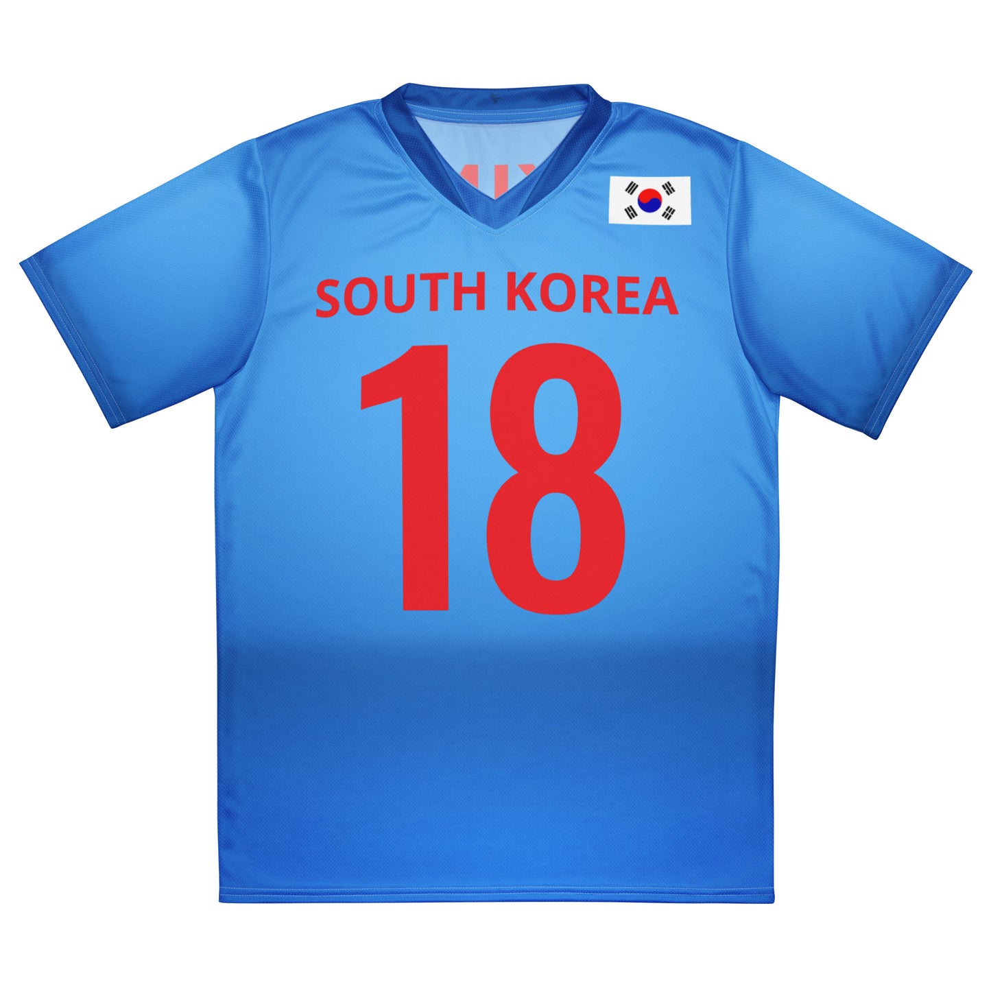 Unisex Golf Jersey – Tom Kim #18 – Flag of South Korea